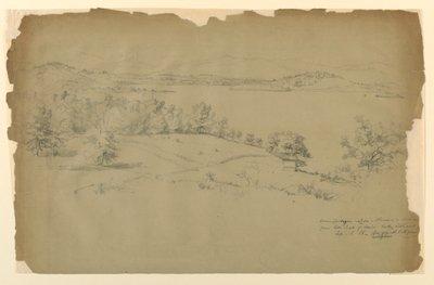 Lago Winnipesaukee, Chocorua à distância de Daniel Huntington