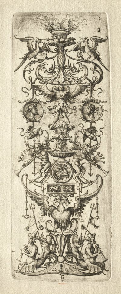 Filete de Ornamento de Daniel I Hopfer
