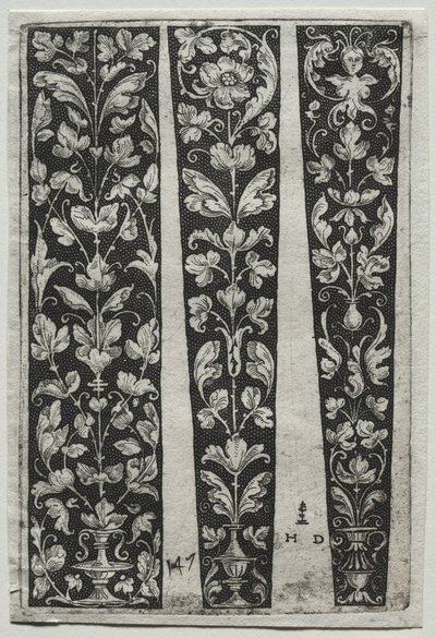 Filete de Ornamento de Daniel I Hopfer