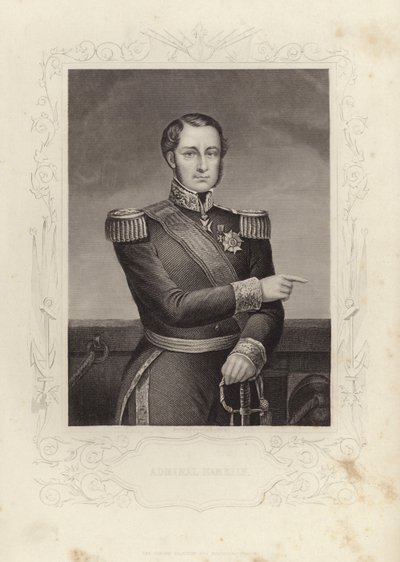 Almirante Havelin (gravura) de Daniel John. Pound