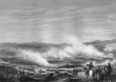 Batalha de Vitória, 21 de junho de 1813, c1857. de Daniel John Pound