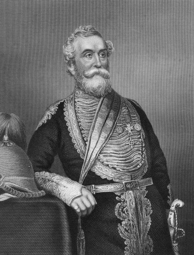 General Beatson, soldado britânico, 1857. de Daniel John Pound
