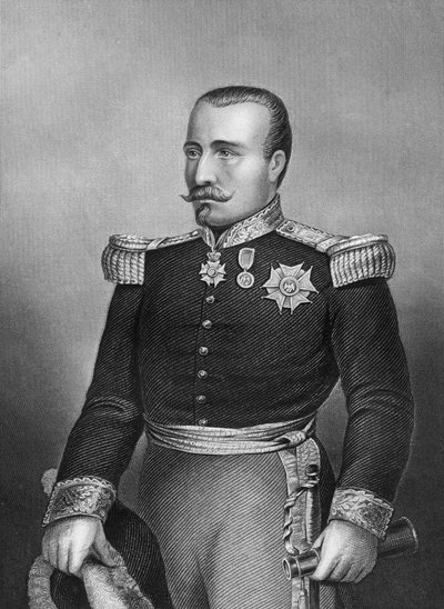 General Bosquet, soldado francês, 1857 de Daniel John Pound