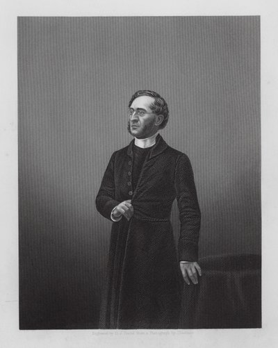 John Cumming, clérigo escocês (gravura) de Daniel John. Pound