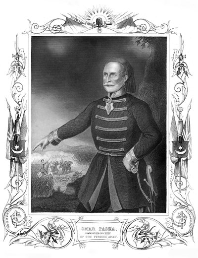 Omar Pasha, comandante em chefe do exército do século 19. de Daniel John Pound
