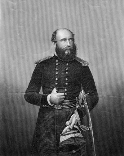 Príncipe George, duque de Cambridge, chefe do exército britânico, século XIX. de Daniel John Pound