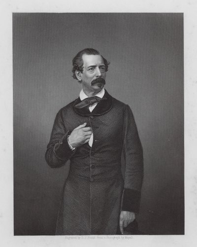 William Frederick Wallett, palhaço inglês (gravura) de Daniel John. Pound