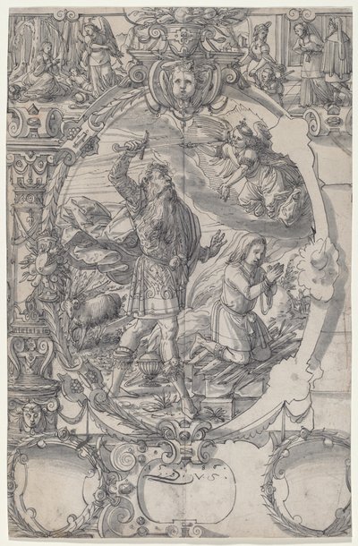 O sacrifício de Abraão de Daniel Lindtmayer