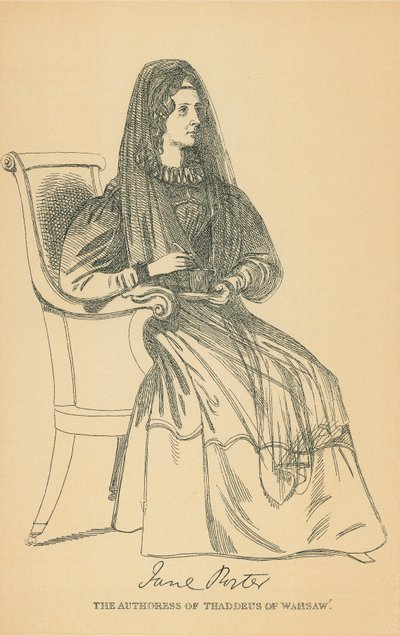 Miss Jane Porter de Daniel Maclise