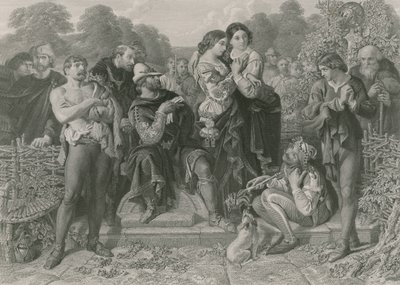 Orlando e o lutador, como você gosta de Daniel Maclise