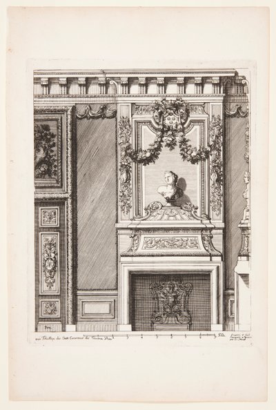O Palácio Voorst, Escadaria de Daniel Marot
