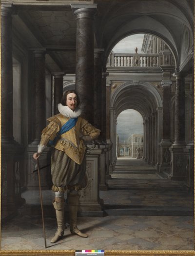 Carlos I Rei da Inglaterra, c.1626-27 de Daniel Mytens