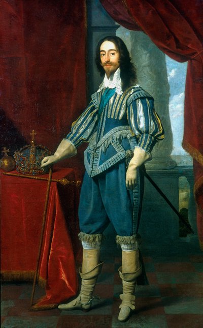 Carlos I, rei da Grã-Bretanha e Irlanda, 1631 de Daniel Mytens