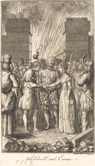 Adewold e Emma de Daniel Nikolaus Chodowiecki