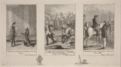 Anedotas do rei Frederico II de Daniel Nikolaus Chodowiecki