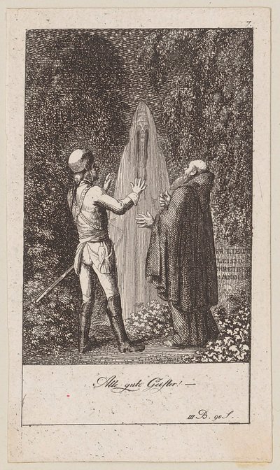 Prancha 7 para a "Eneida" de Blumauer de Daniel Nikolaus Chodowiecki