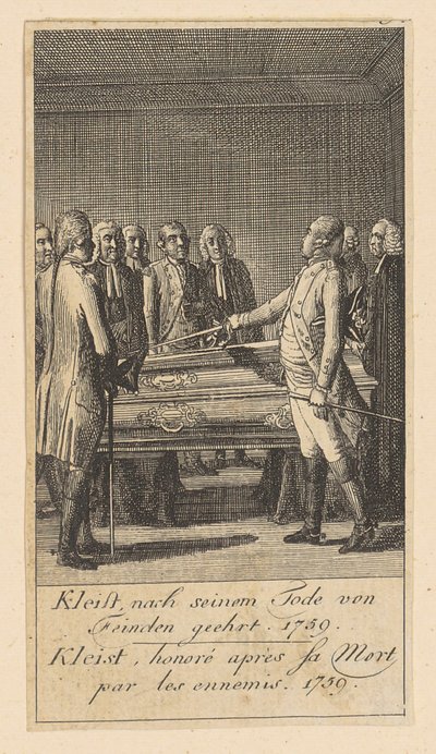 Prancha 9 das «Cenas de guerra de Brandemburgo» de Daniel Nikolaus Chodowiecki
