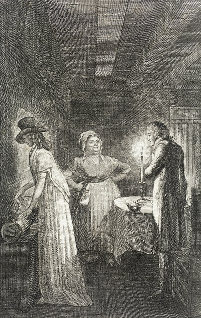 Ilustração para «Almanaque de Becker para 1799» de Daniel Nikolaus Chodowiecki