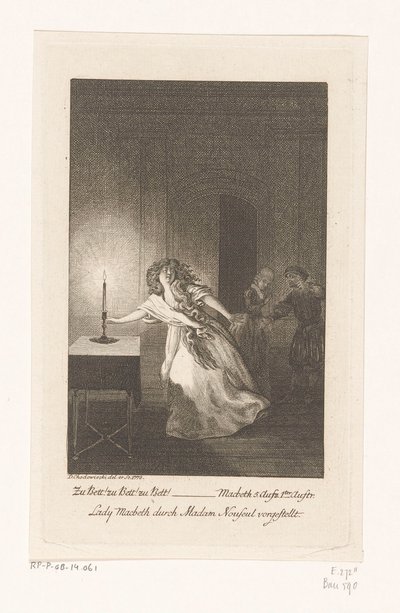 Lady Macbeth de Daniel Nikolaus Chodowiecki