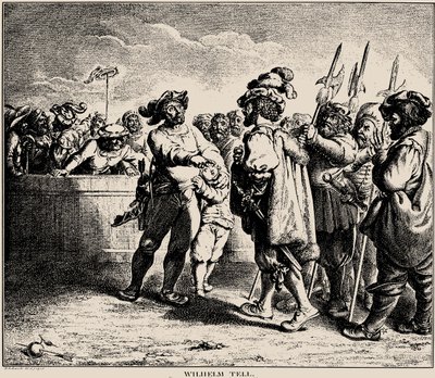 Wilhelm Tell, 1781. de Daniel Nikolaus Chodowiecki