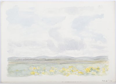 c.1916 (lápis e wc no papel) de Daniel Oliver