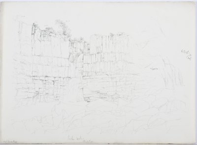 c.1916 (lápis e wc no papel) de Daniel Oliver