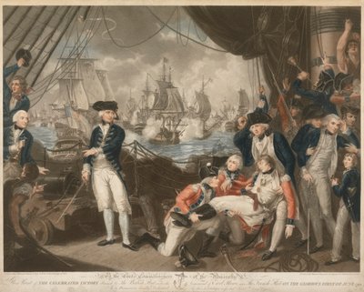 A Vitória Celebrada ... no Glorioso Primeiro de Junho de 1794 de Daniel Orme