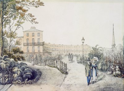 O Crescente, Cheltenham, 1821 de Daniel Thomas Egerton