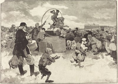 Os Cães Eruditos, 1883. de Daniel Urrabieta Vierge