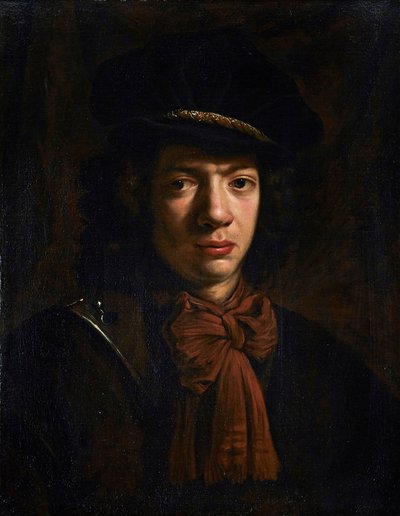 Retrato de um homem desconhecido de Daniël de Koninck
