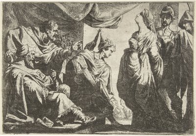 Susanna perante os juízes de Daniel van den Dyck
