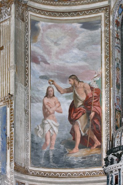 Baptismo de Jesus por São João de Daniele Crespi