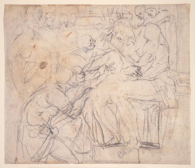 A zombaria de Cristo de Daniele Crespi