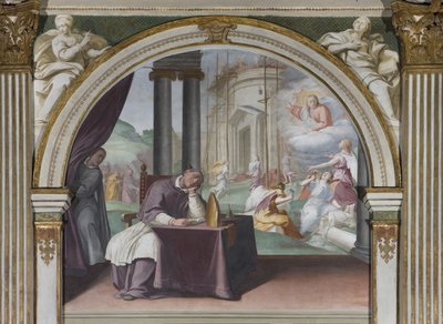 O sonho de Saint Hugh, 1629 de Daniele Crespi
