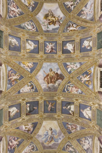 Abóbada da nave central, Igreja de S. Maria Assunta, 1629 de Daniele Crespi