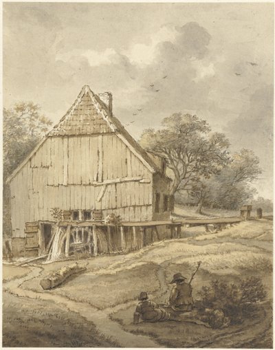 Vista em Klingelbeek perto de Arnhem de Daniël Kerkhoff