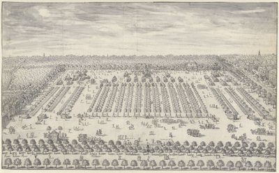 Acampamento perto de Haia, 1742 de Daniël Marot (II)