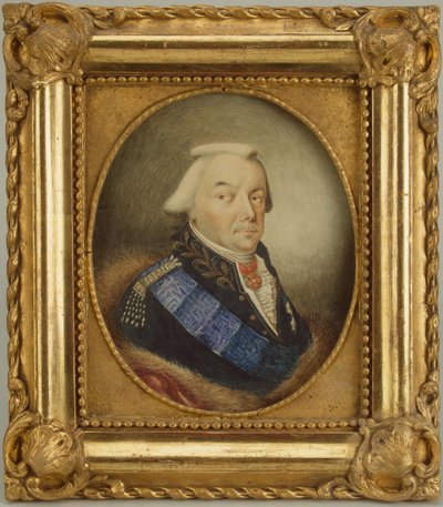 Retrato do príncipe Nikolai Borisovich Yusupov 1750-1831, 1790p de Danila Grigoryevich Zhernovoi