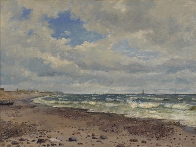 Uma Praia com Dunas. A Costa Oeste da Jutlândia de Dankvart Dreyer