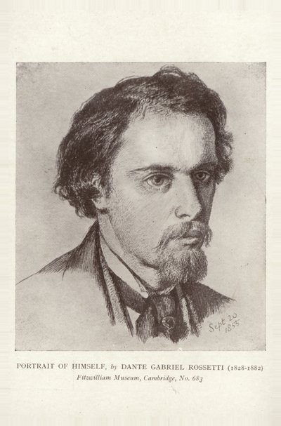 Dante Gabriel Rossetti, pintor, ilustrador e poeta inglês de Dante Gabriel Charles Rossetti