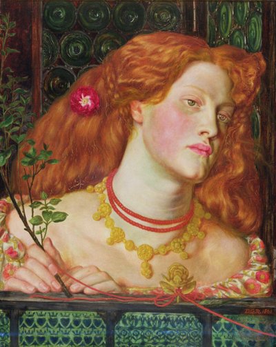 Rosamundo justo de Dante Gabriel Charles Rossetti