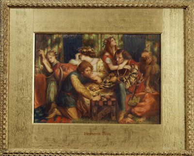 Os Cavalos Cor-de-Rosa de Dante Gabriel Charles Rossetti