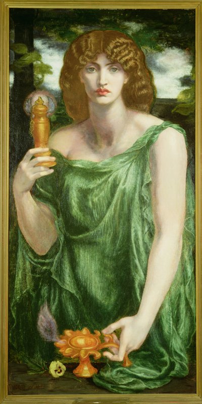 Mnesmosyne de Dante Gabriel Charles Rossetti