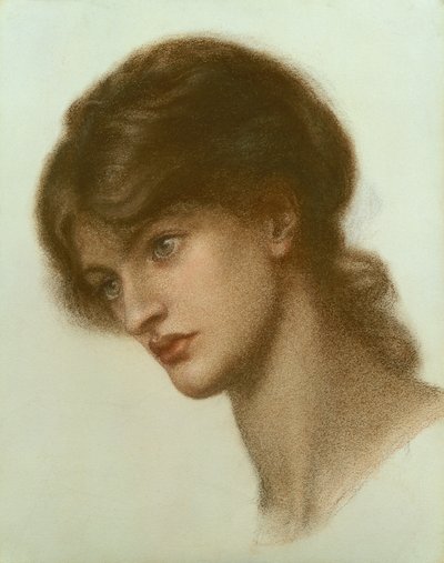 Retrato de uma senhora de Dante Gabriel Charles Rossetti