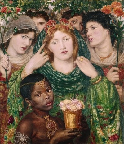 O Amado. 1865-66 de Dante Gabriel Charles Rossetti