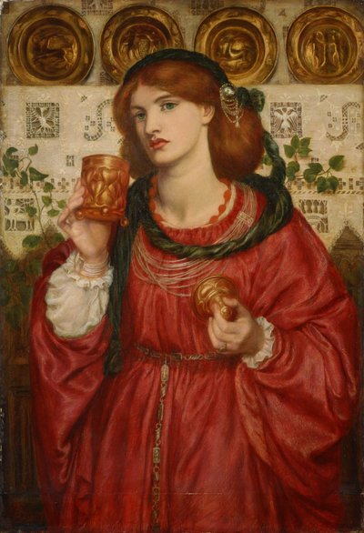 A Taça do Amor de Dante Gabriel Rossetti