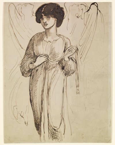Astarte Syriaca - Estudo de figuras de Dante Gabriel Rossetti