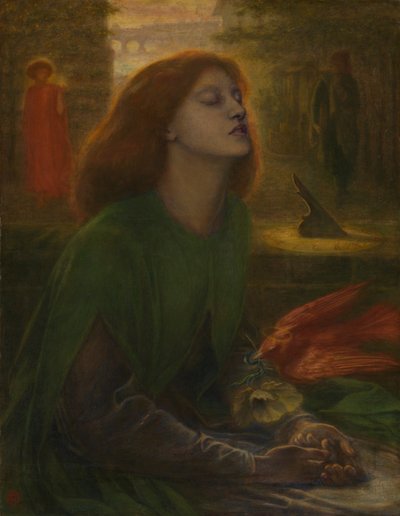 Beata Beatrix de Dante Gabriel Rossetti