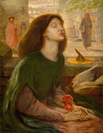 Beata Beatriz, 1877 de Dante Gabriel Rossetti