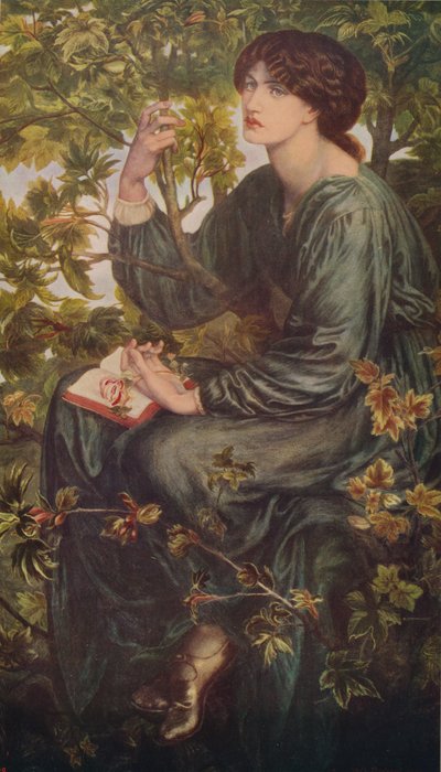 Sonhos do dia, 1880, c1915 de Dante Gabriel Charles Rossetti
